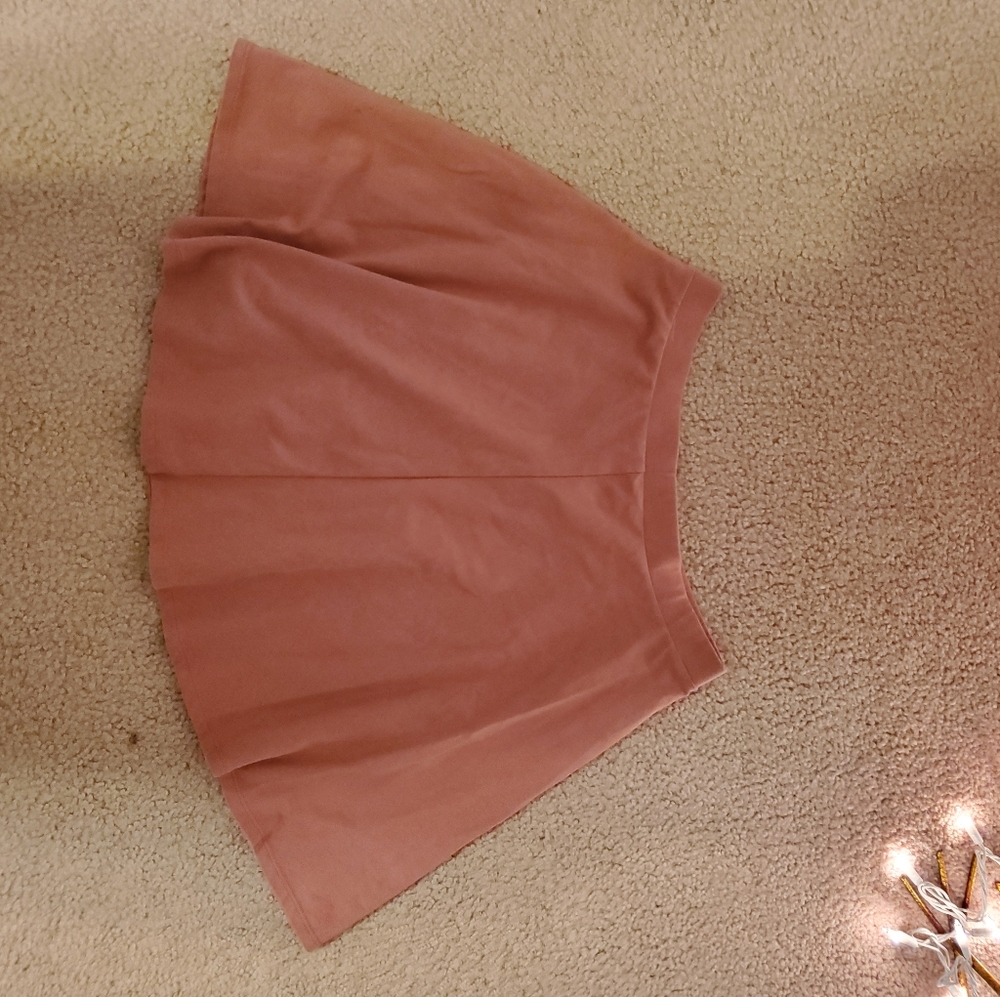 Pink skater skirt